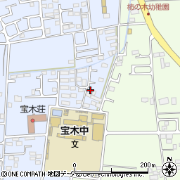 栃木県宇都宮市宝木町2丁目1093-22周辺の地図