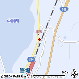 長野県大町市平簗場20255周辺の地図