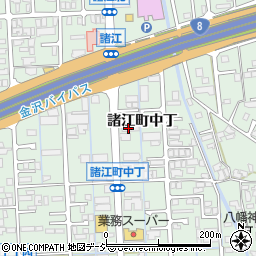 東邦地下工機株式会社金沢営業所周辺の地図