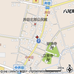 富山県富山市八尾町井田5721周辺の地図