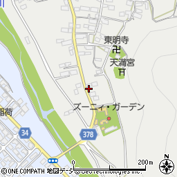 長野県長野市若穂川田878周辺の地図