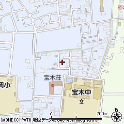 栃木県宇都宮市宝木町2丁目1093-50周辺の地図