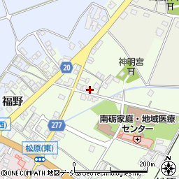松原本町会館周辺の地図