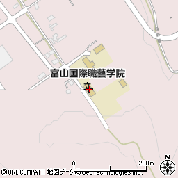 富山国際職藝学院周辺の地図