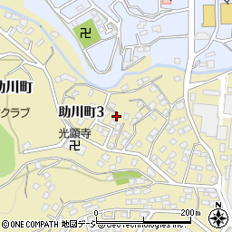 茨城県日立市助川町3丁目7-16周辺の地図