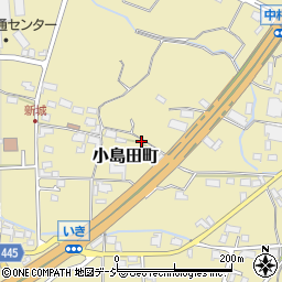 長野県長野市小島田町735周辺の地図