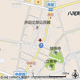 富山県富山市八尾町井田5722周辺の地図