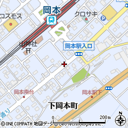 リパーク岡本駅東口駐車場周辺の地図