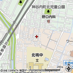 石川県金沢市小坂町北79-8周辺の地図