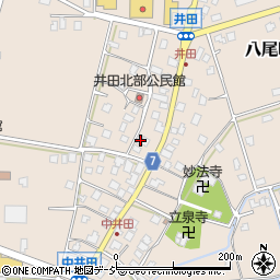 富山県富山市八尾町井田5727周辺の地図