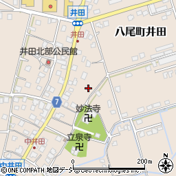 富山県富山市八尾町井田7441周辺の地図