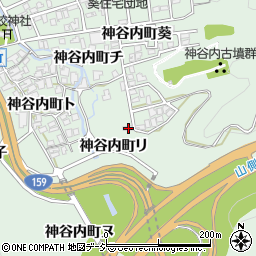石川県金沢市神谷内町葵271周辺の地図