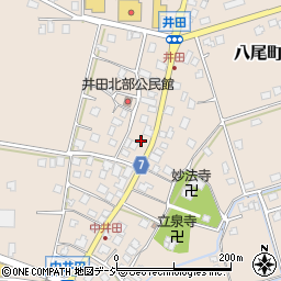 富山県富山市八尾町井田5741周辺の地図