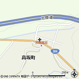 石川県金沢市高坂町甲30-1周辺の地図