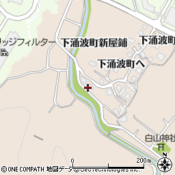 石川県金沢市下涌波町新屋鋪13周辺の地図