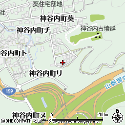 石川県金沢市神谷内町葵268周辺の地図