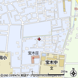 栃木県宇都宮市宝木町2丁目1093-52周辺の地図