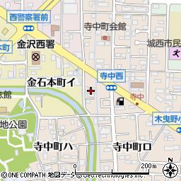 石川県金沢市寺中町ロ80周辺の地図