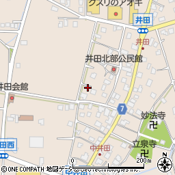 富山県富山市八尾町井田5878周辺の地図