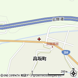 石川県金沢市高坂町甲35周辺の地図
