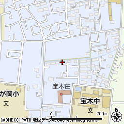 栃木県宇都宮市宝木町2丁目1193周辺の地図