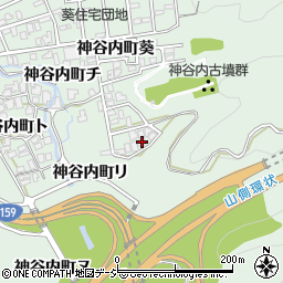 石川県金沢市神谷内町葵266周辺の地図