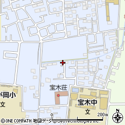 栃木県宇都宮市宝木町2丁目1093-54周辺の地図
