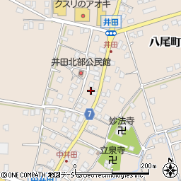 富山県富山市八尾町井田5743周辺の地図
