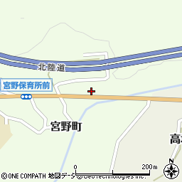 石川県金沢市宮野町ホ103周辺の地図