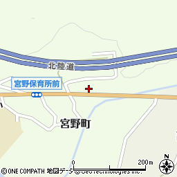 石川県金沢市宮野町ホ102周辺の地図