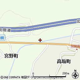 石川県金沢市宮野町月19周辺の地図
