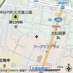 石川県金沢市神谷内町ハ96-5周辺の地図
