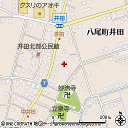富山県富山市八尾町井田7579周辺の地図