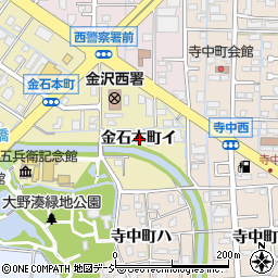 石川県金沢市金石本町イ周辺の地図