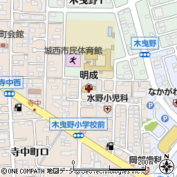 明成幼稚園周辺の地図