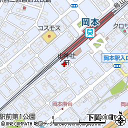 駅前一区自治公民館周辺の地図