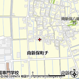 石川県金沢市南新保町チ周辺の地図