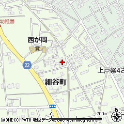 栃木県宇都宮市細谷町561周辺の地図