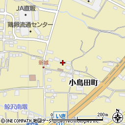 長野県長野市小島田町707周辺の地図