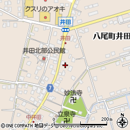 富山県富山市八尾町井田7453周辺の地図