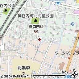 石川県金沢市神谷内町ハ65周辺の地図