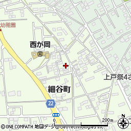 栃木県宇都宮市細谷町561-3周辺の地図