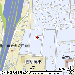 栃木県宇都宮市宝木町2丁目1077周辺の地図
