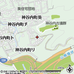 石川県金沢市神谷内町葵252周辺の地図