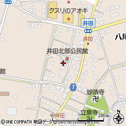 富山県富山市八尾町井田5855周辺の地図