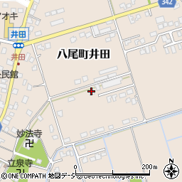 富山県富山市八尾町井田838周辺の地図