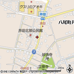 富山県富山市八尾町井田5744周辺の地図