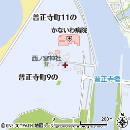 石川県金沢市普正寺町９の周辺の地図