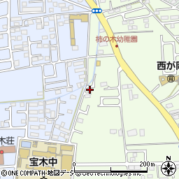 栃木県宇都宮市細谷町596-12周辺の地図