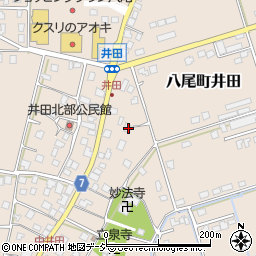 富山県富山市八尾町井田7571周辺の地図